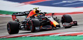 Pérez lidera los últimos entrenamientos del GP de Estados Unidos de F1