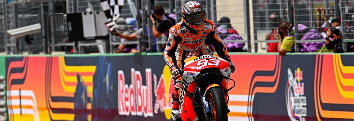 Márquez celebra “plano A” executado em 7ª vitória na MotoGP em Austin
