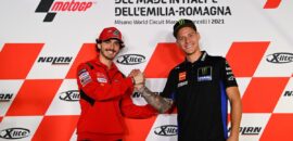 Bagnaia vê desvantagem de 52 como “muito”, mas ainda crê em título