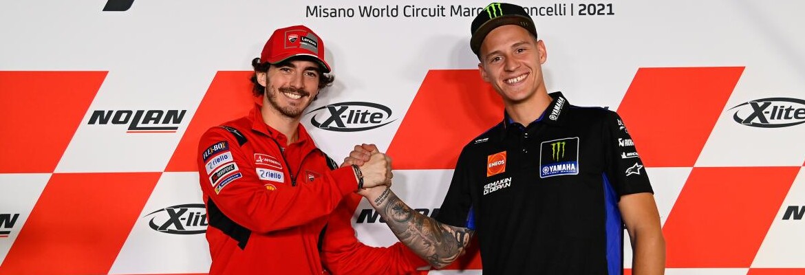 Bagnaia vê desvantagem de 52 como “muito”, mas ainda crê em título