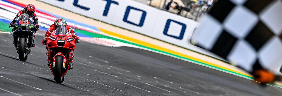 Bagnaia reconhece dificuldade, mas diz que não desistirá de título da MotoGP