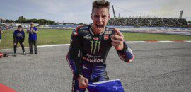Quartararo celebra título “inesperado” na MotoGP após anos difíceis