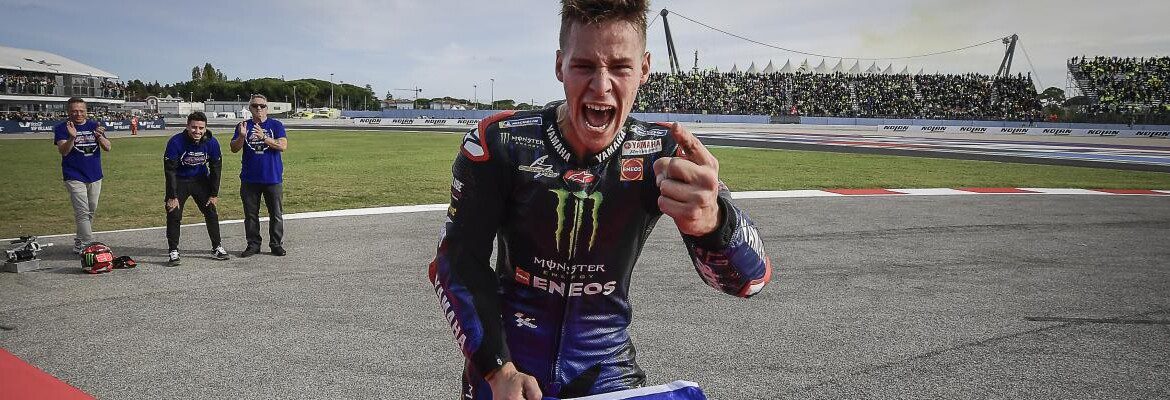 Quartararo celebra título “inesperado” na MotoGP após anos difíceis