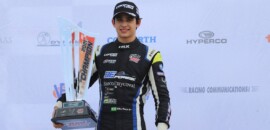 Kiko Porto comemora título da USF2000 com pódio duplo em Mid-Ohio