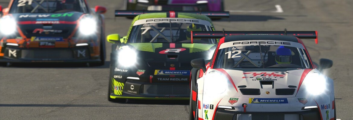 Gustavo Ariel e César Froener vencem na abertura do Porsche Esports Carrera Cup