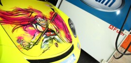 Horta explica pintura para Outubro Rosa na Porsche Cup: “Obrigação chamar atenção”