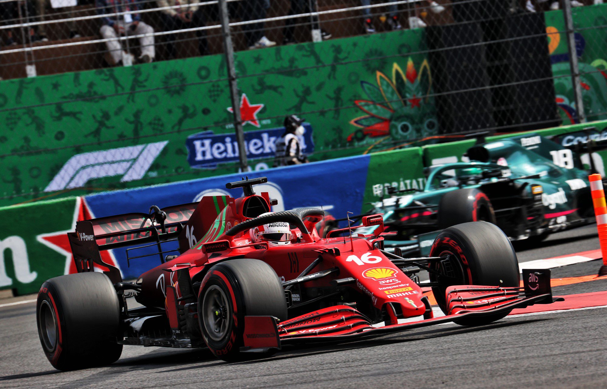 Charles Leclerc, Ferrari, GP do México, F1 2021, Hermanos Rodríguez