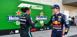 Llegan igualados: los números de Hamilton y Verstappen a lo largo de 2021 en la F1