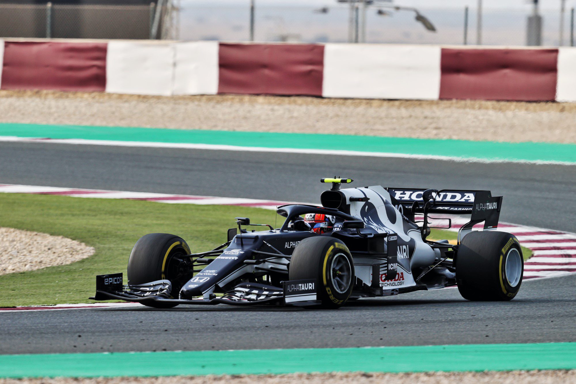 Pierre Gasly, AlphaTauri AT02, GP do Catar, Losail, F1 2021
