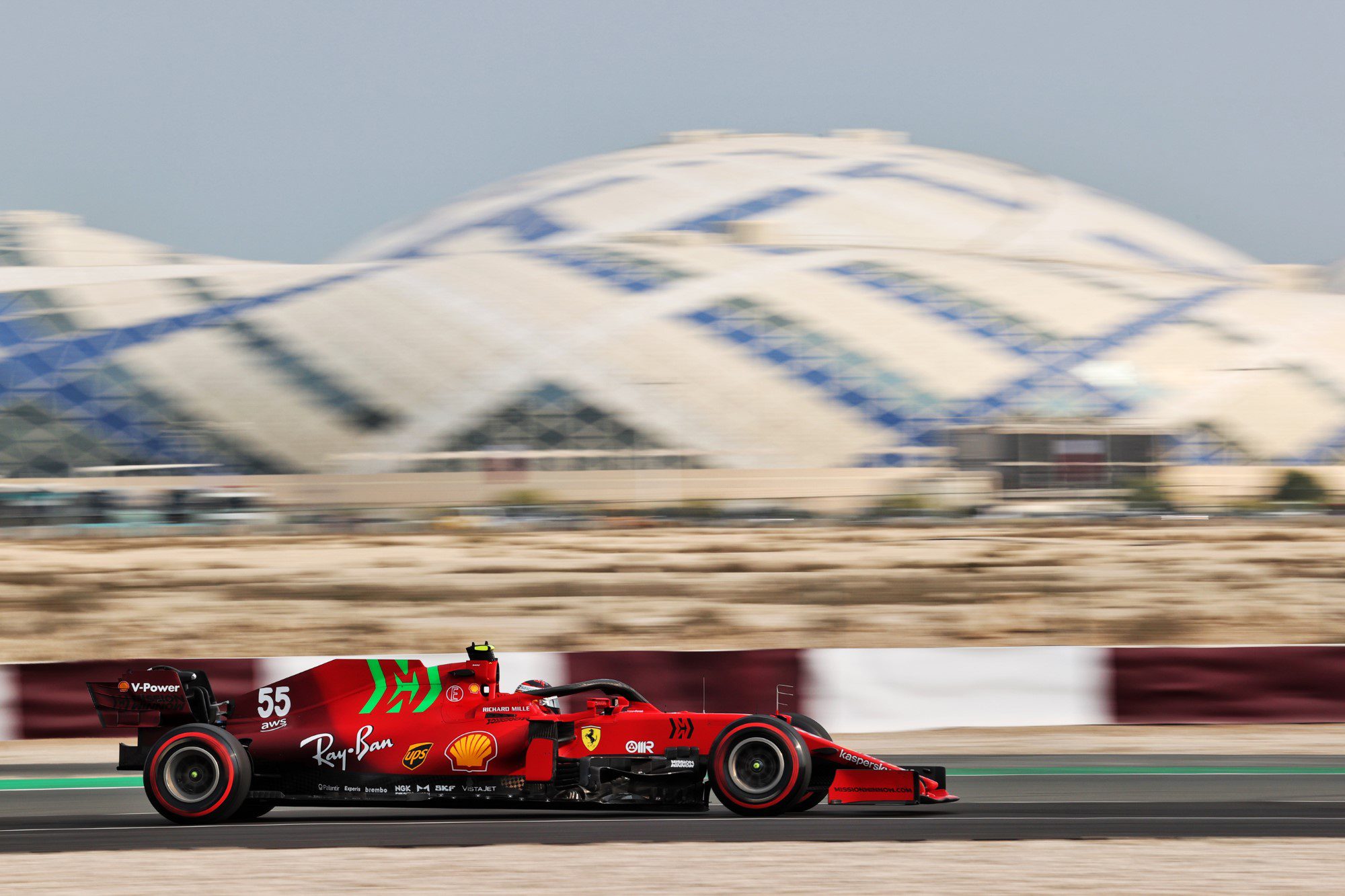 Carlos Sainz Jr, Ferrari SF-21, GP do Catar, Losail, F1 2021