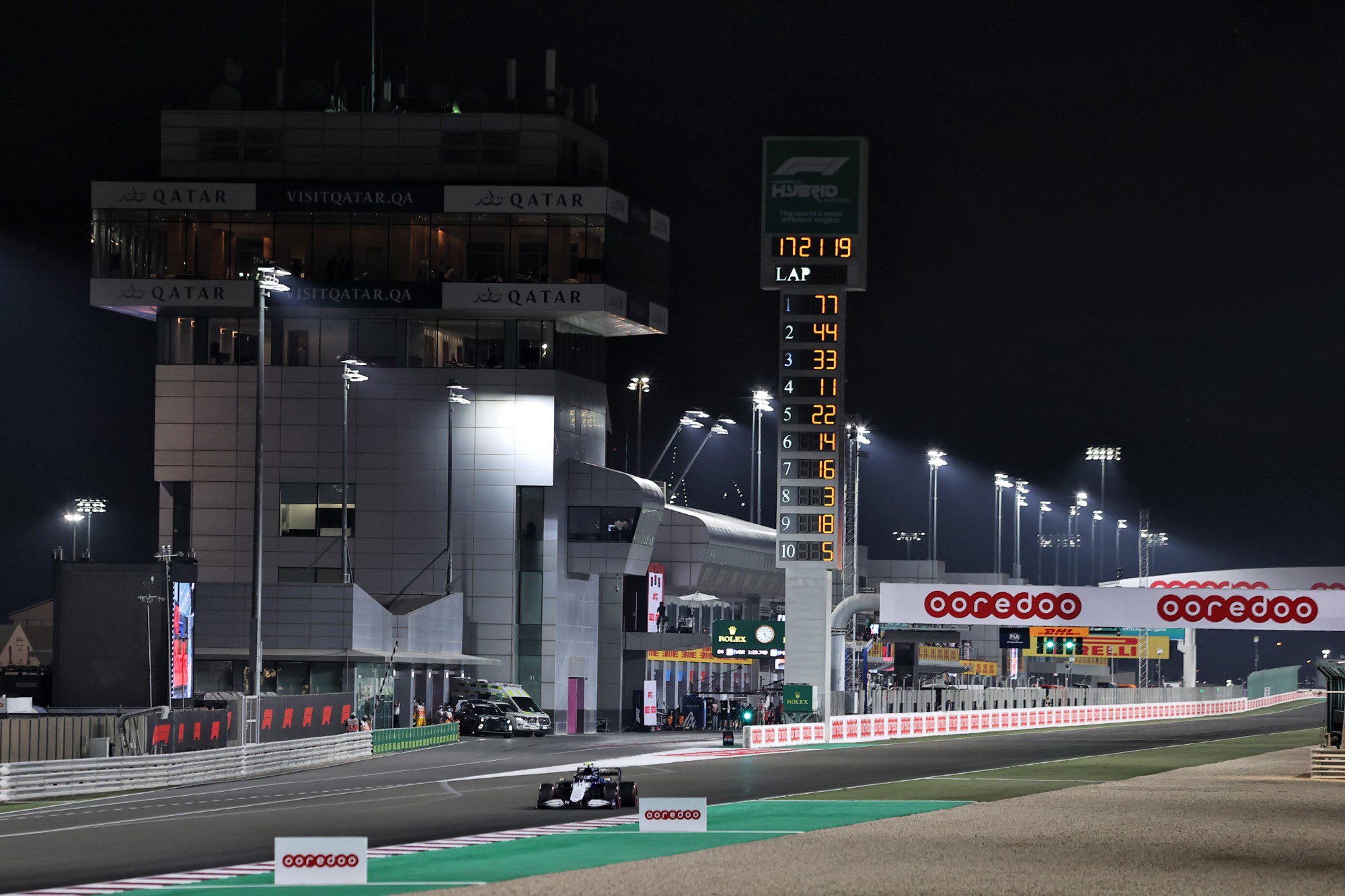 Nicholas Latifi, Williams Racing FW43B, GP do Catar, Losail, F1 2021