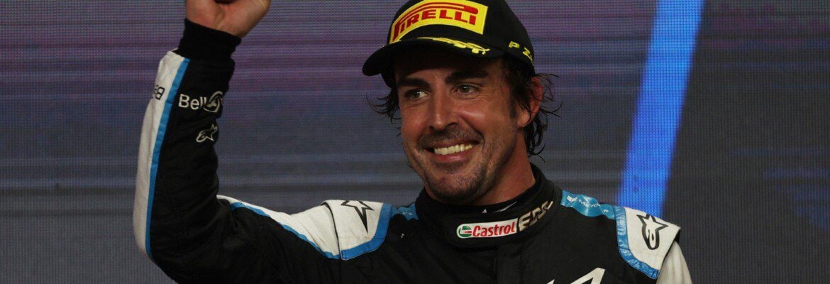 “Inacreditável!”, comemora Alonso após o terceiro lugar no GP do Catar de F1