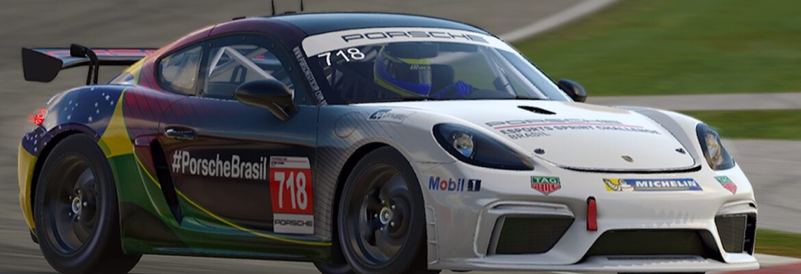 Porsche Esports Sprint Challenge chega ao tradicional circuito de Ímola em sua terceira rodada da temporada