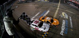 Hemric derrota Cindric por 0s030, vence em Phoenix e é campeão da Nascar Xfinity