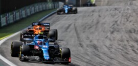 Ocon se satisfaz com oitavo lugar e exalta pontos da Alpine em Interlagos