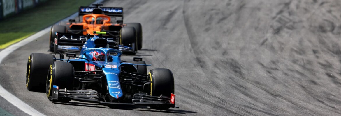 Ocon se satisfaz com oitavo lugar e exalta pontos da Alpine em Interlagos