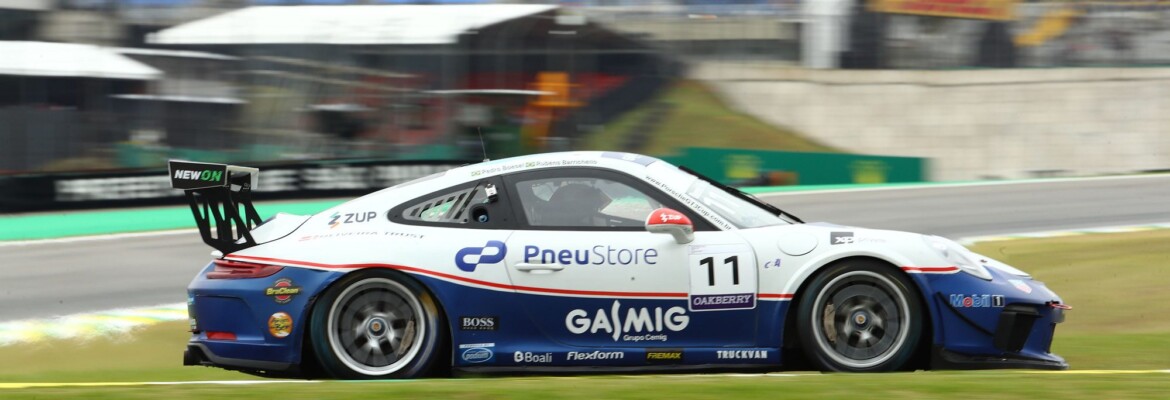 Barrichello volta ao pódio da F1 após 12 anos com terceiro na Porsche Cup em Interlagos