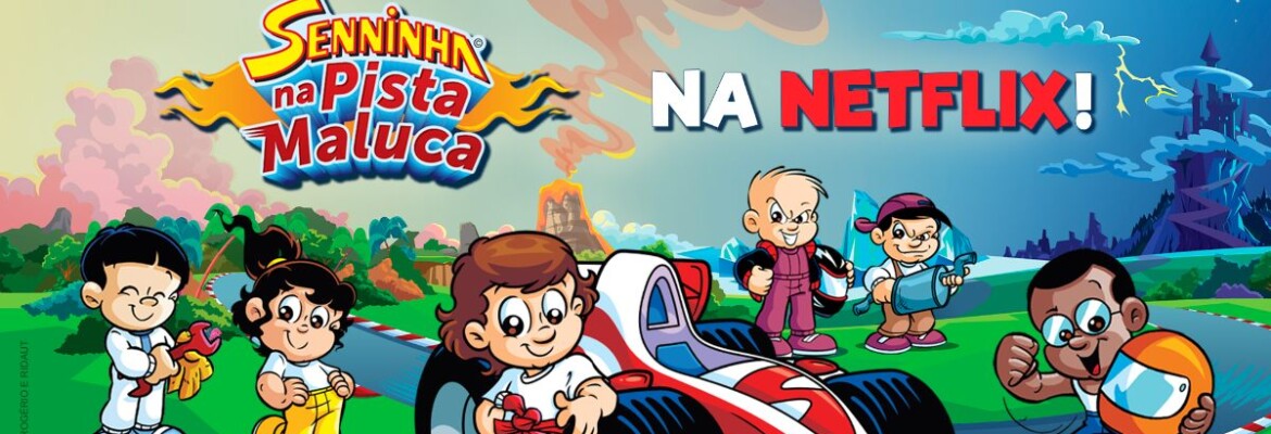 Animação Senninha na Pista Maluca acelera agora na Netflix