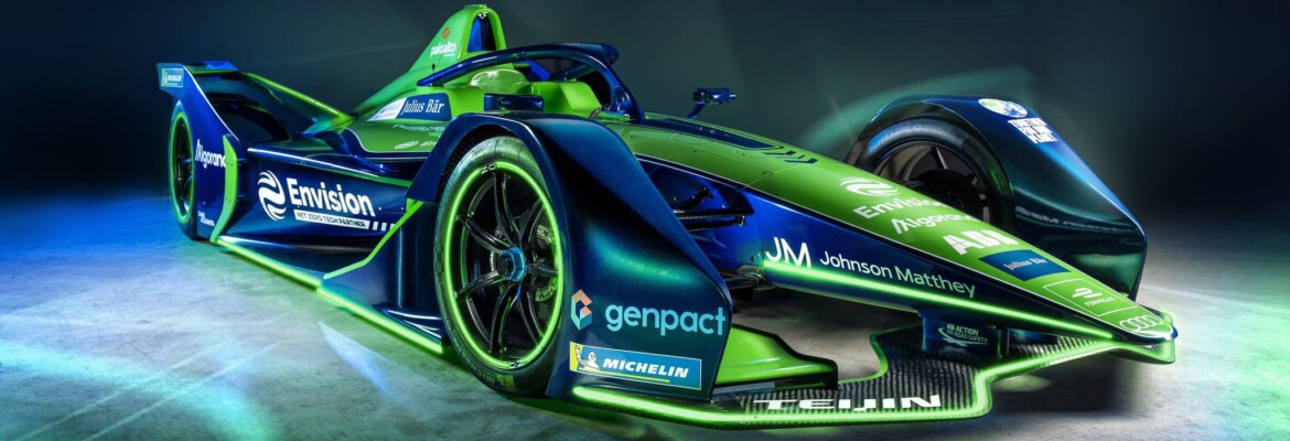 Foto: Virgin vira Envision e revela cores de carro para temporada 2021/22 da FE