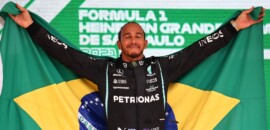 F1: Hamilton fala português e diz que está “treinando a língua”