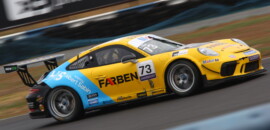 Piloto Farben Enzo Elias encara preliminar da F1 de olho no título da Porsche Carrera Cup