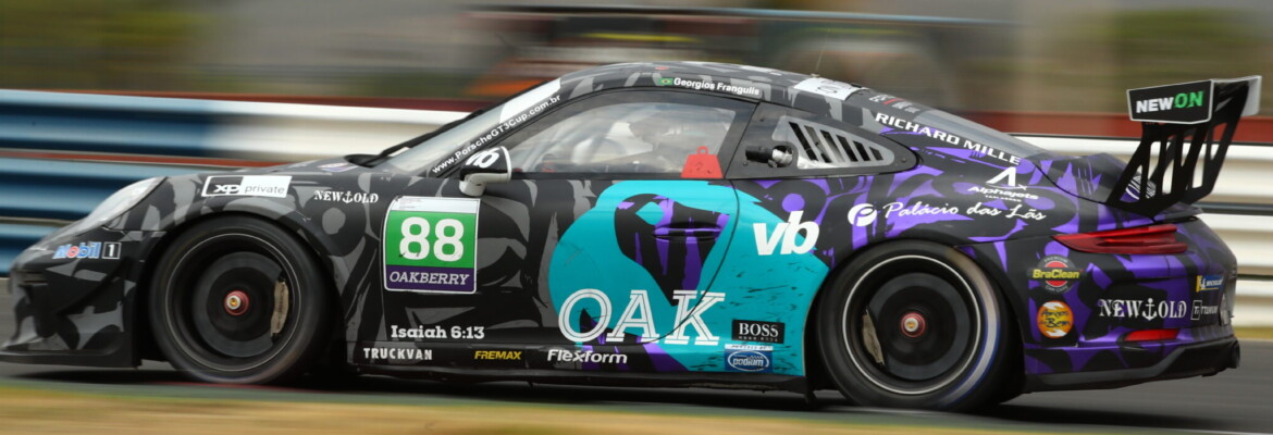 Georgios Frangulis disputa preliminar da Fórmula 1 pela Porsche Carrera Cup