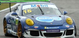 Leonardo Sanchez conquista top-10 na preliminar da Fórmula 1 pela Porsche Cup