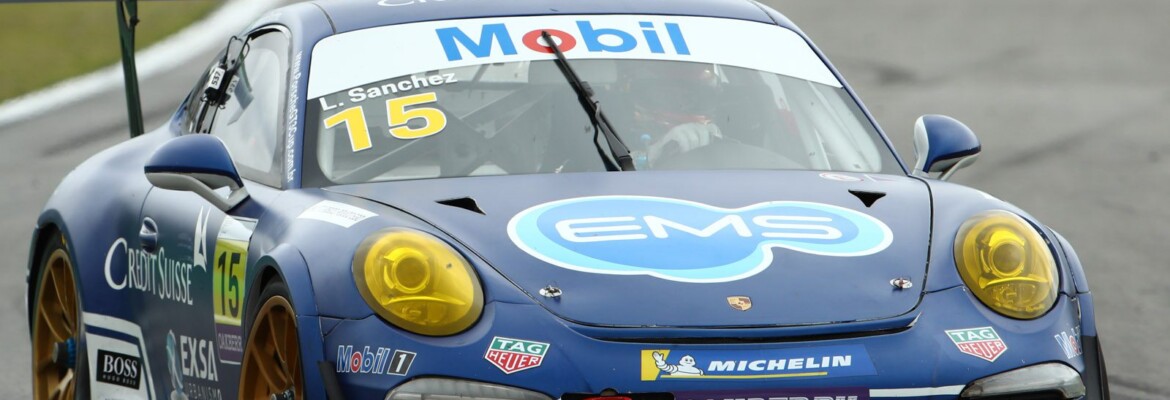 Leonardo Sanchez conquista top-10 na preliminar da Fórmula 1 pela Porsche Cup