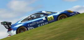 Leonardo Sanchez conquista pódio na classe Sport pela Porsche Cup na preliminar da Fórmula 1, em Interlagos