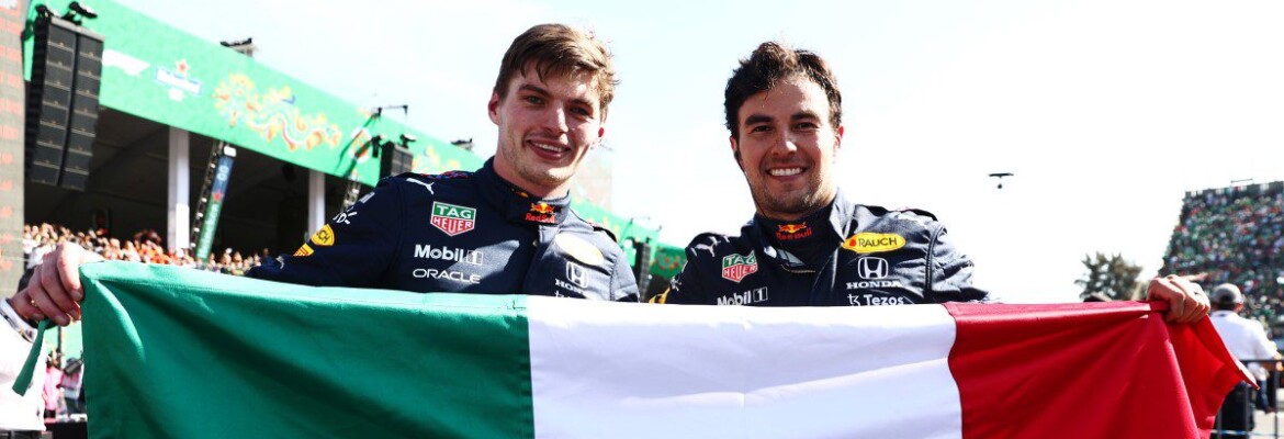 Max Verstappen e Sergio Pérez - GP do México