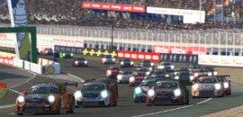 Gustavo Ariel e Dudu Barrichello vencem em Le Mans pela segunda rodada do Porsche Esports Carrera Cup