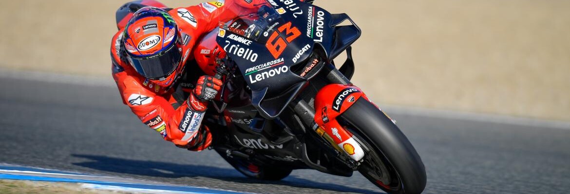 Bagnaia termina último dia de teste de pós-temporada da MotoGP na frente