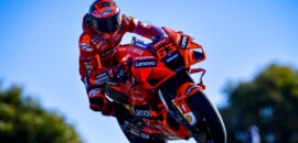 Bagnaia domina classificação no Algarve e crava 5ª pole seguida na MotoGP
