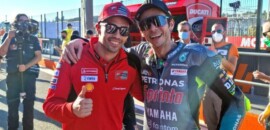 Piloto de teste da Ducati na MotoGP confirma teste de Rossi com moto italiana