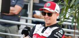 F1: Raikkonen faz piada após ser ignorado em encontro de campeões