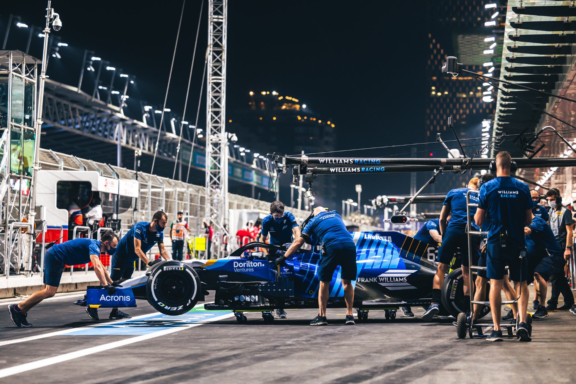 George Russell, FW43B, GP da Arábia Saudita, Jeddah, F1 2021