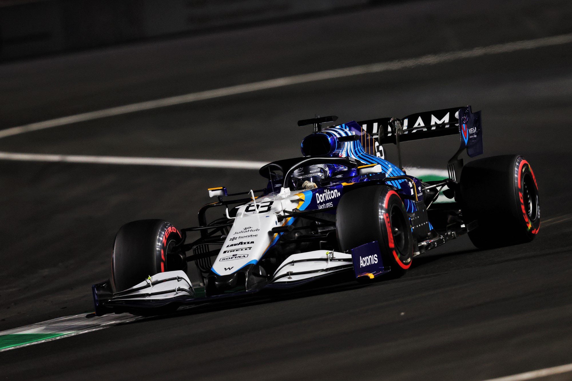 George Russell, Williams FW43B, GP da Arábia Saudita, Jeddah, F1 2021