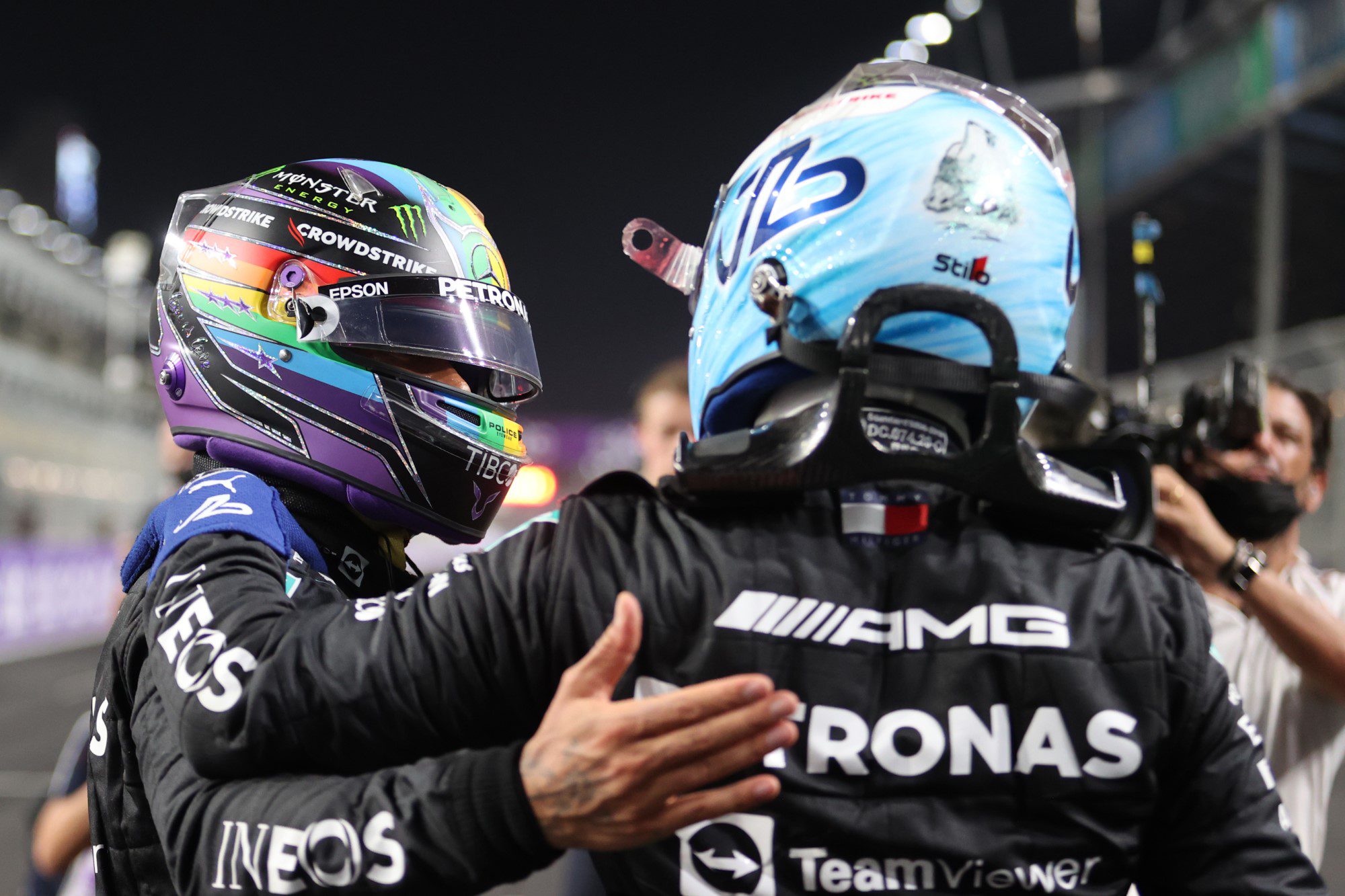 Lewis Hamilton e Valtteri Bottas, GP da Arábia Saudita, Jeddah, F1 2021
