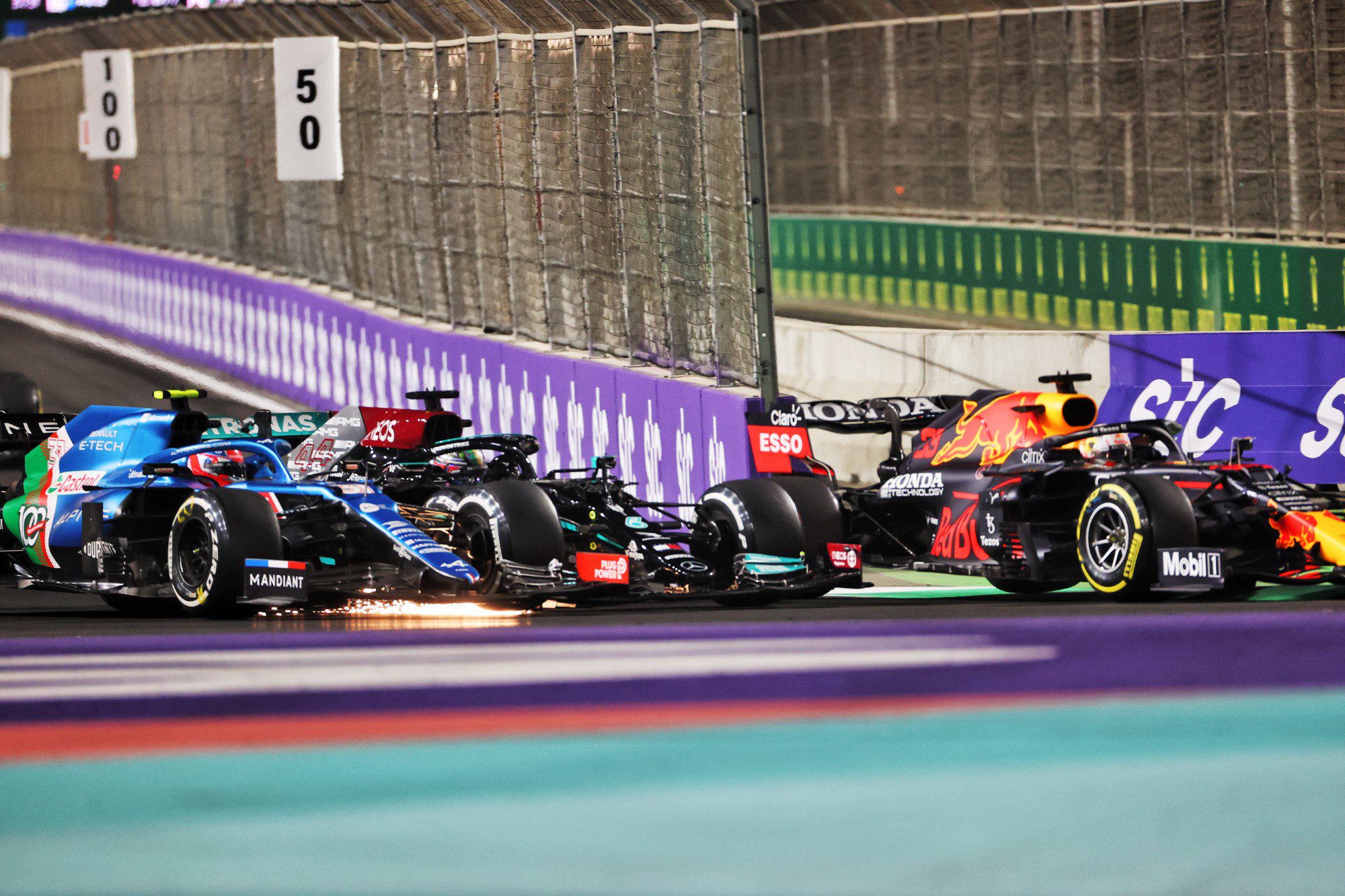 Largada, GP da Arábia Saudita, Jeddah, F1 2021