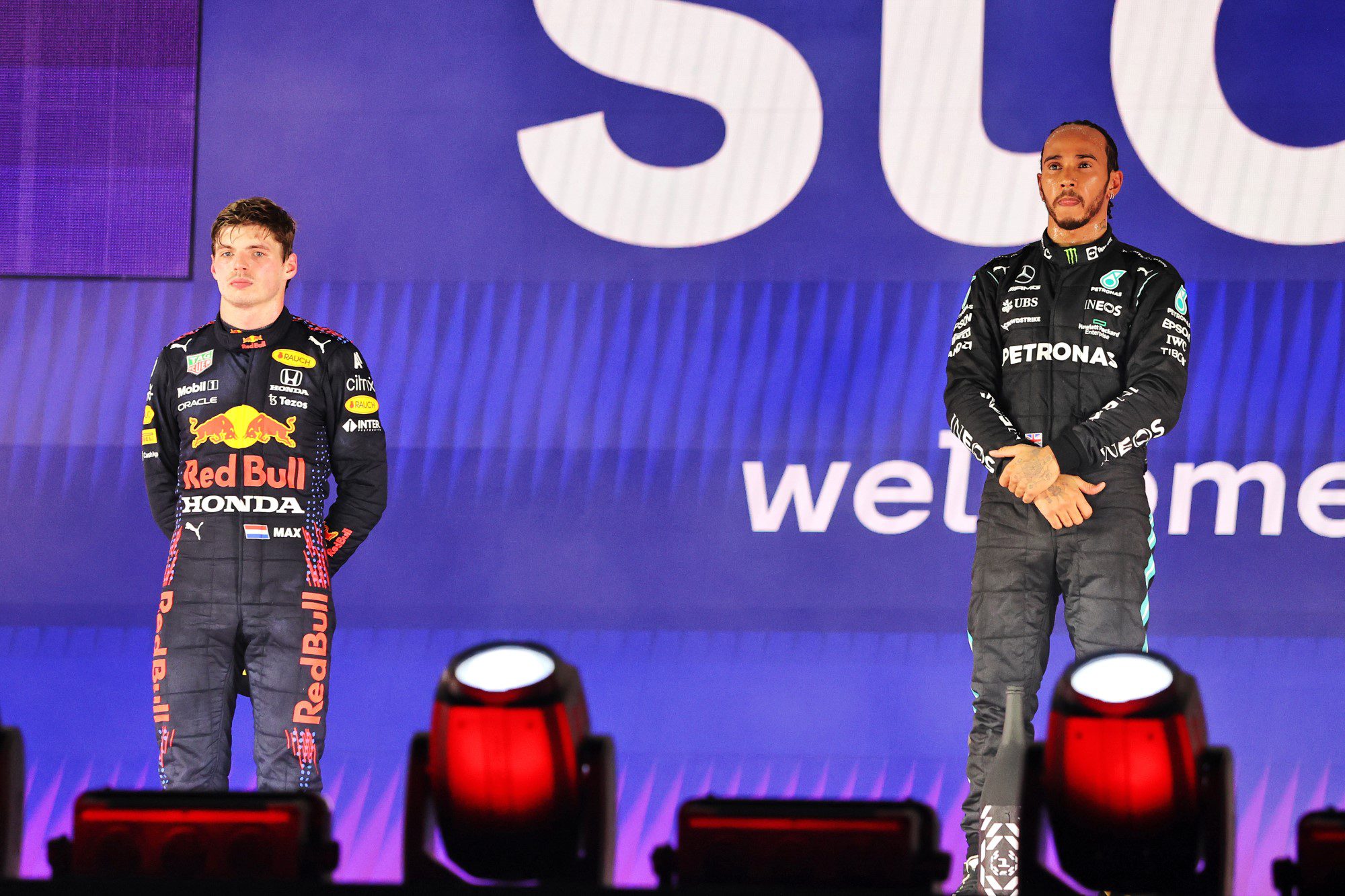 Max Verstappen e Lewis Hamilton, GP da Arábia Saudita, Jeddah, F1 2021