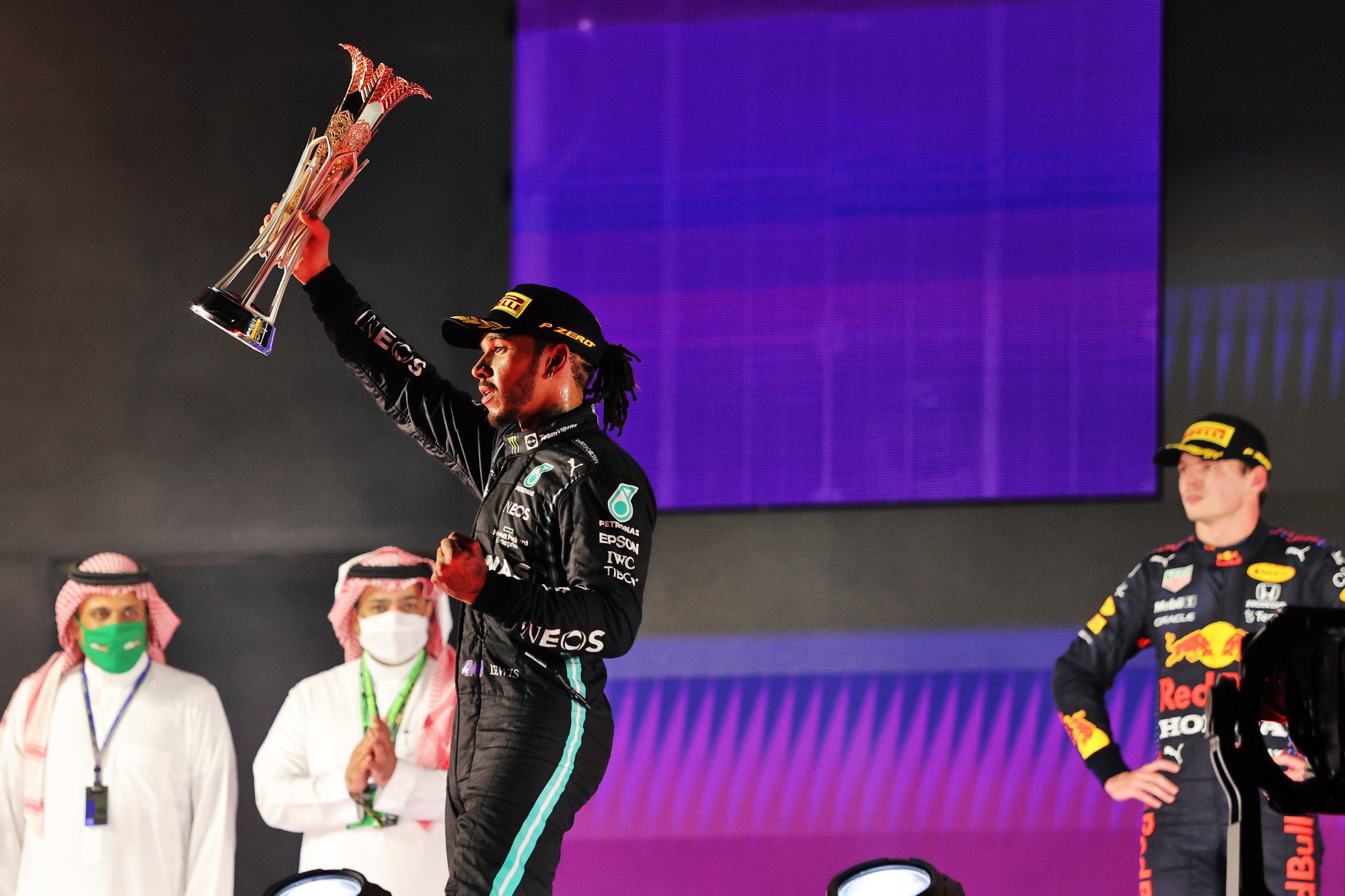 Max Verstappen e Lewis Hamilton, GP da Arábia Saudita, Jeddah, F1 2021