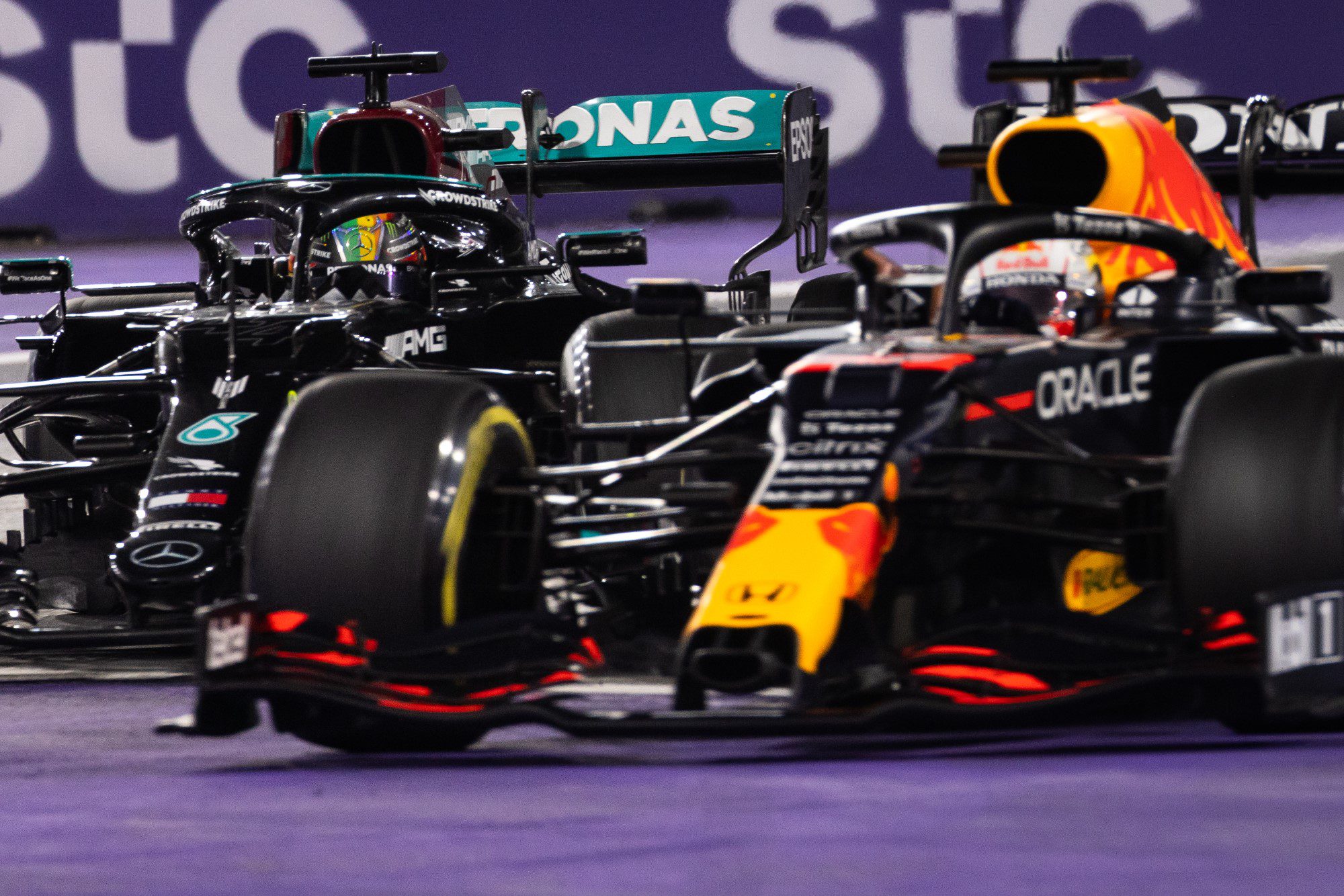Lewis Hamilton e Max Verstappen, GP da Arábia Saudita, Jeddah, F1 2021
