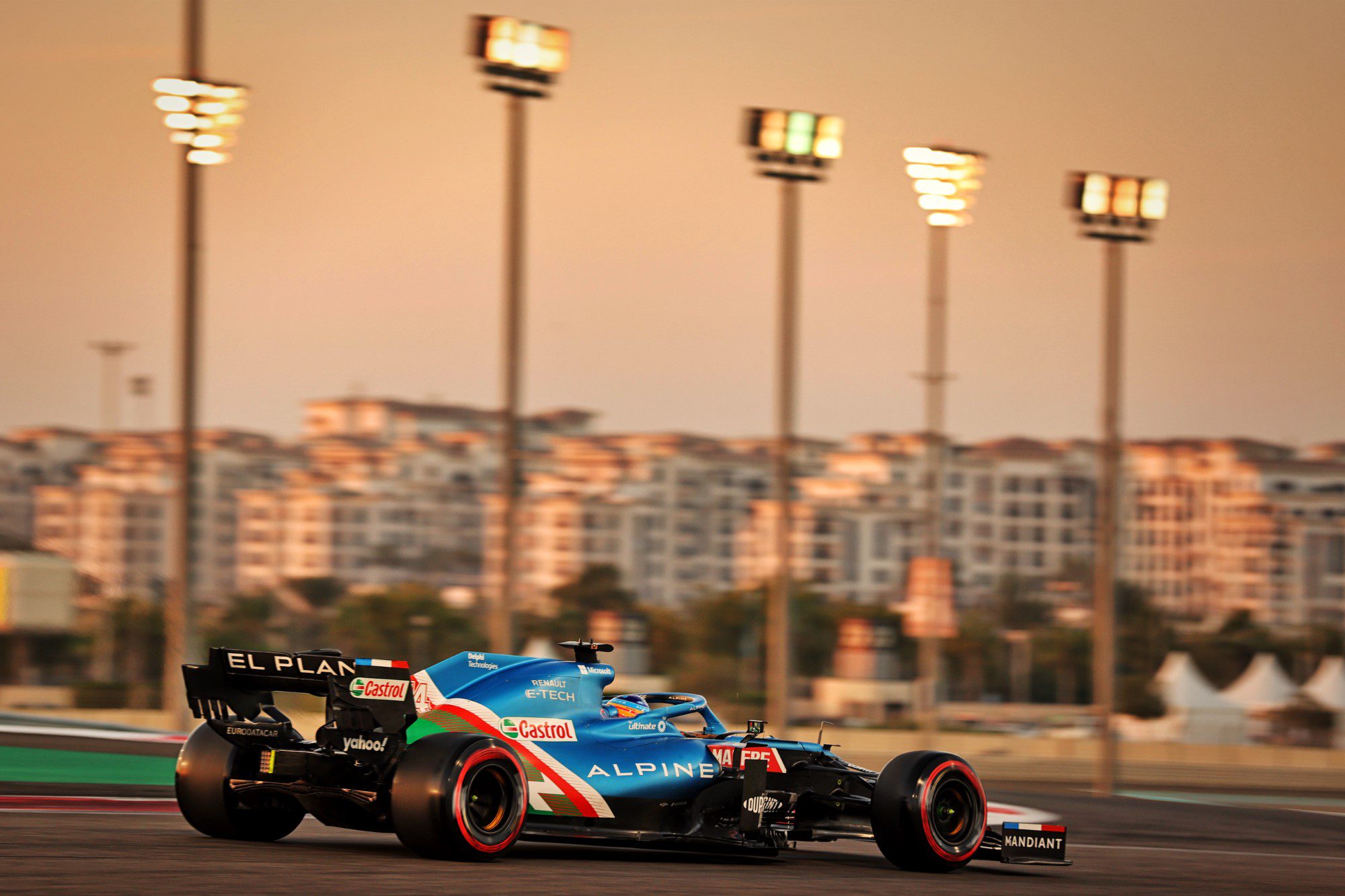 Fernando Alonso, Alpine, GP de Abu Dhabi, Yas Marina, F1 2021