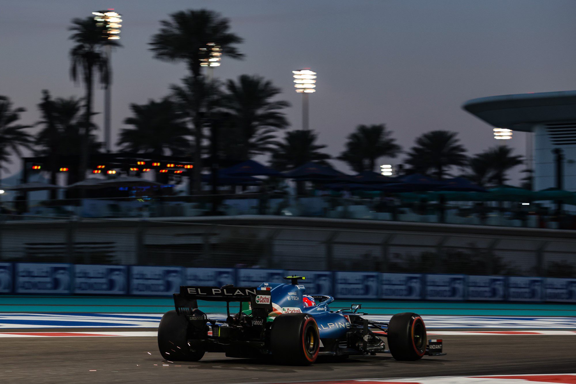 Esteban Ocon, Alpine, GP de Abu Dhabi, Yas Marina, F1 2021