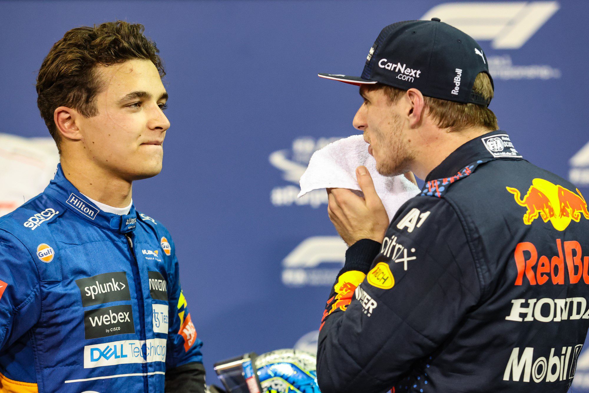 Lando Norris e Max Verstappen, GP de Abu Dhabi, Yas Marina, F1 2021