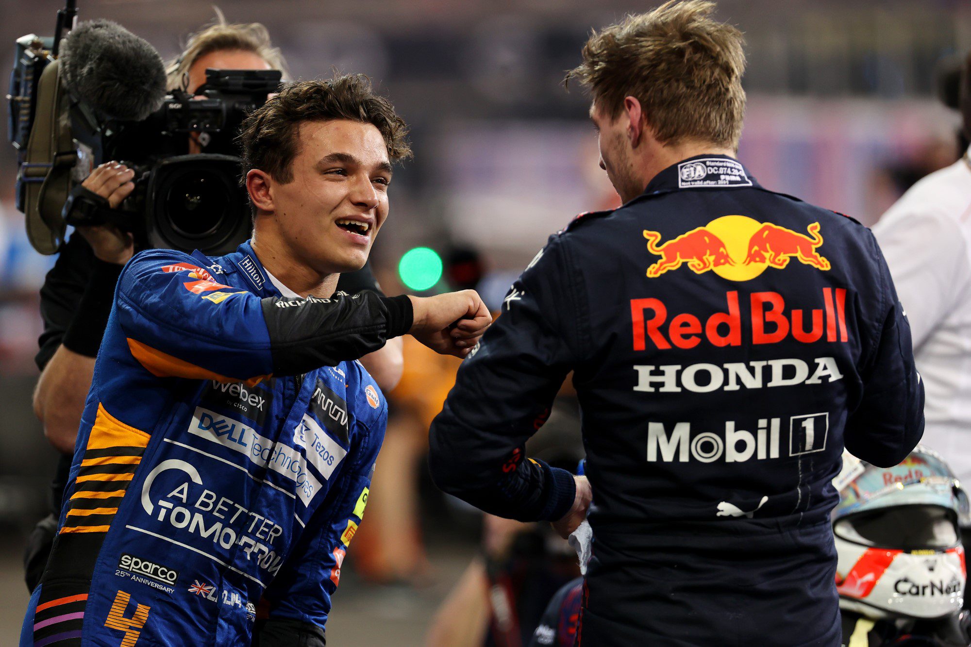 Lando Norris e Max Verstappen, GP de Abu Dhabi, Yas Marina, F1 2021