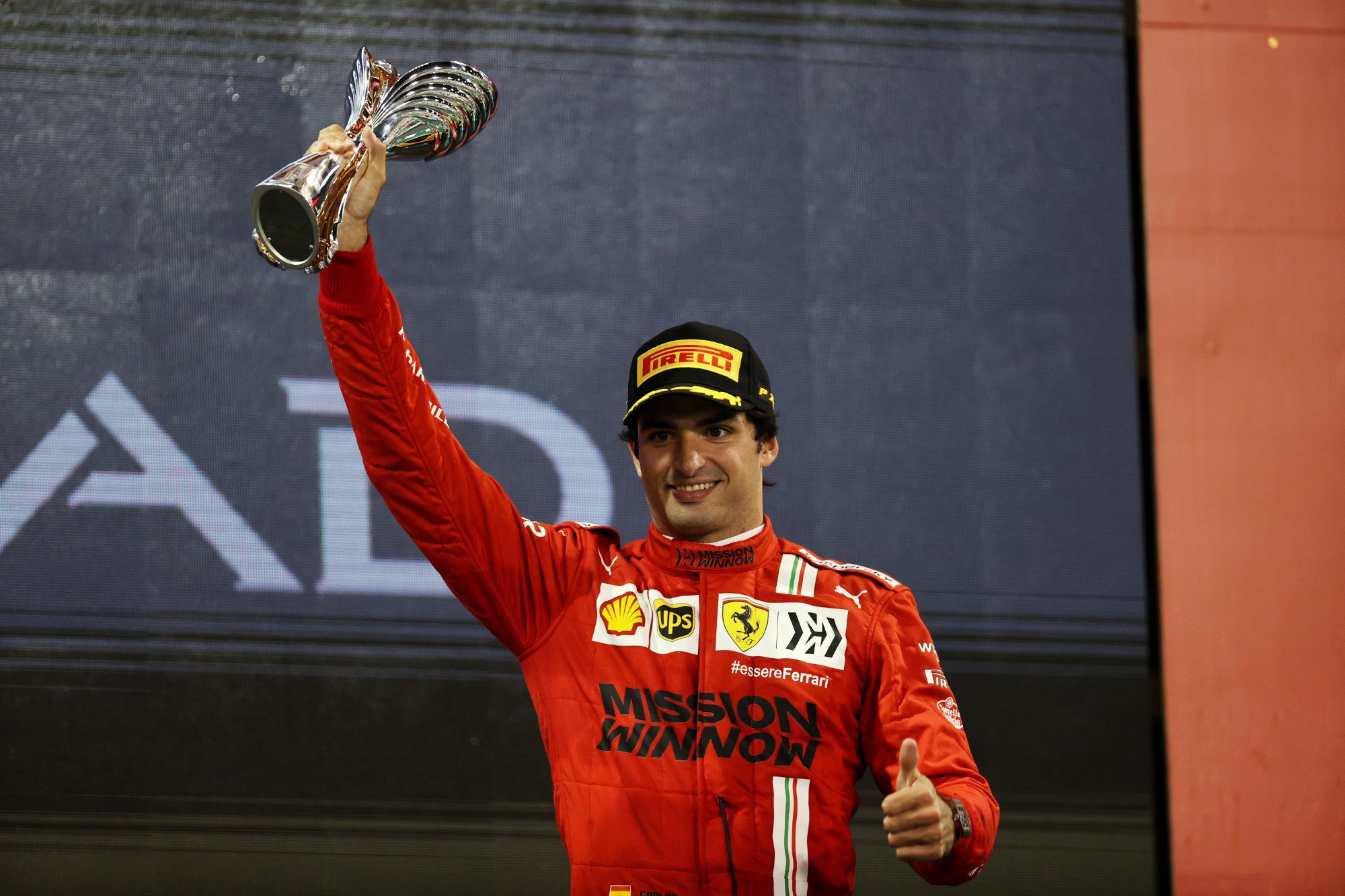 Carlos Sainz Jr, Campeão, GP de Abu Dhabi, Yas Marina, F1 2021