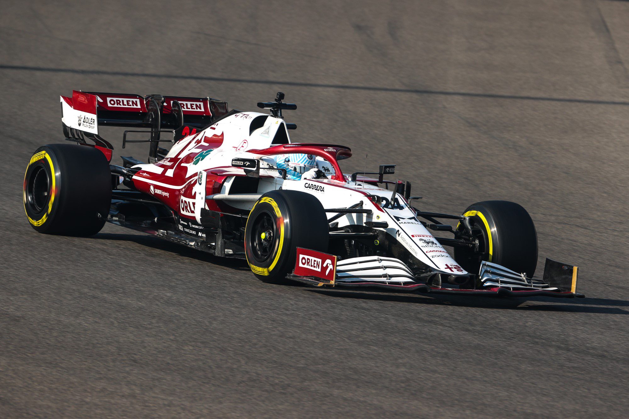 Guanyu Zhou, Alfa Romeo, Testes Abu Dhabi, F1 2021