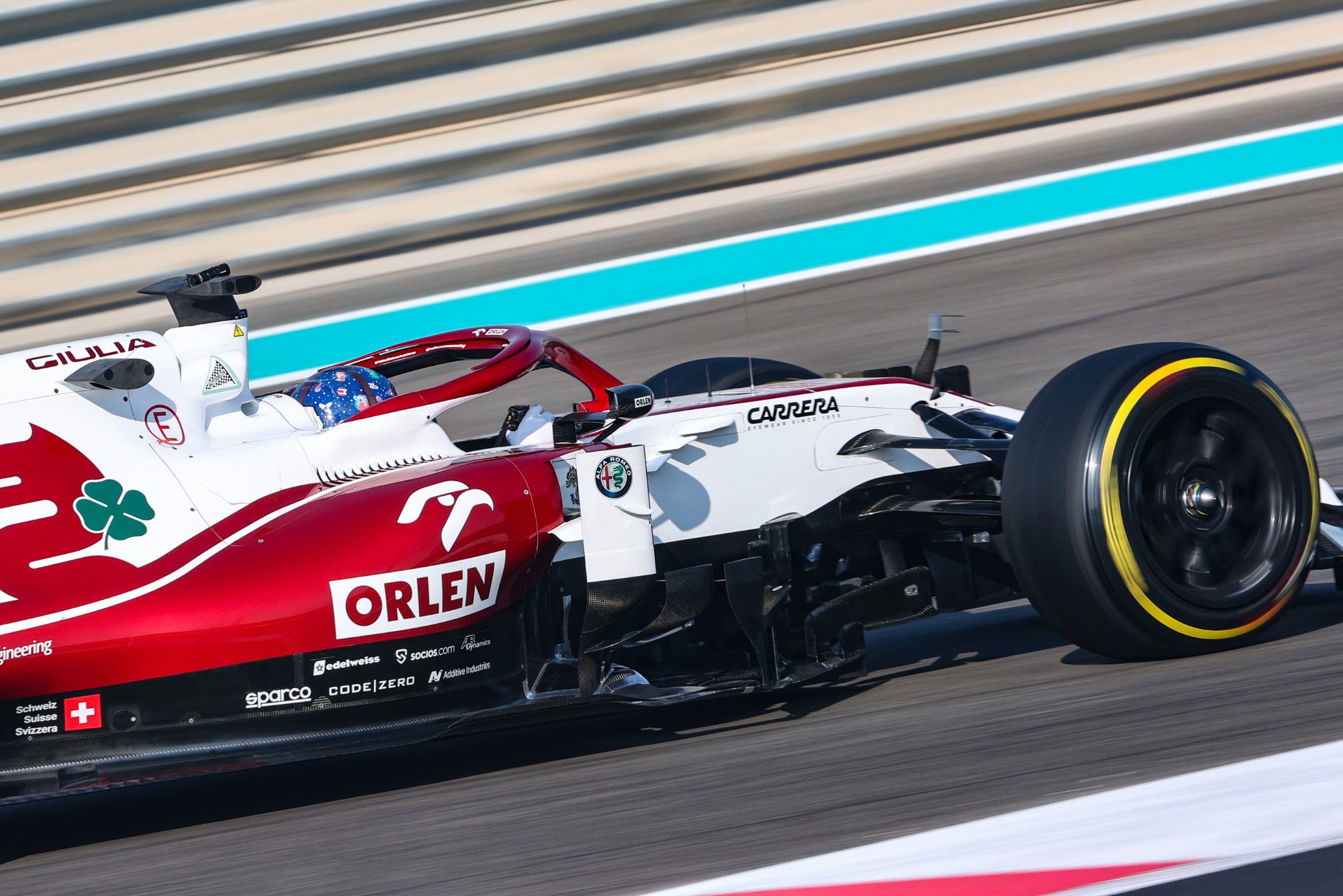 Valtteri Bottas, Alfa Romeo, Testes Abu Dhabi, F1 2021