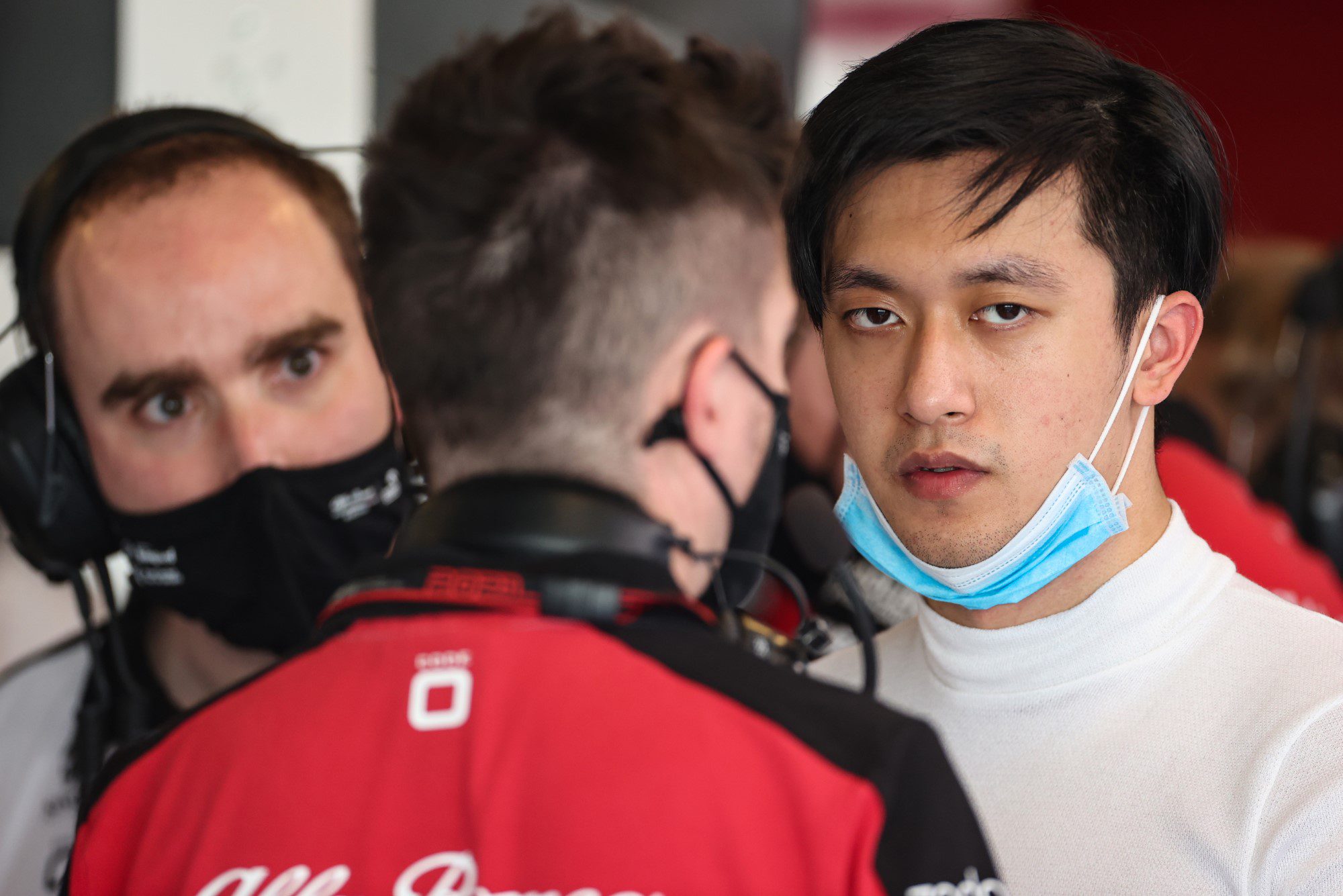 Guanyu Zhou, Alfa Romeo, Testes Abu Dhabi, F1 2021